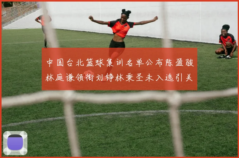 中国台北篮球集训名单公布陈盈骏林庭谦领衔刘铮林秉圣未入选引关注